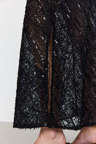 LR-NADIE 1 Kjol Svart