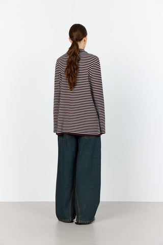 LR-KIRSTEN 2 Topp Bordeaux