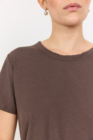 LR-ANY 1 T-shirt Mörkbrun