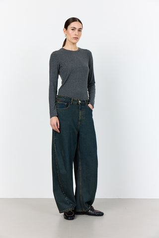 LR-JOSEPHINE 1 T-shirt Mörkgrå