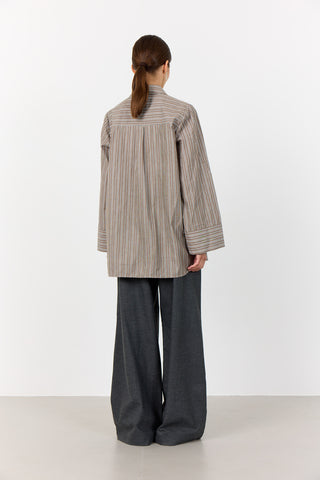 LR-NORAH 1 Skjorta Ljusbrun