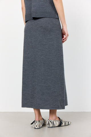 LR-ISMAILA 8 Kjol Mörkgrå