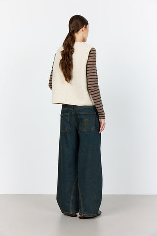 LR-NISSA 1 Väst Off white