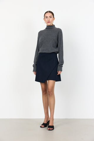 LR-OLIVIA 3 Kjol mörkblå