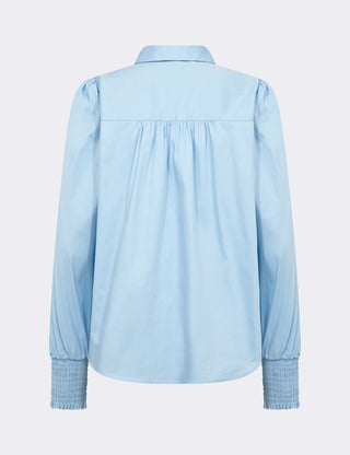 LR-ISLA SOLID 117 Skjorta Ljusblå