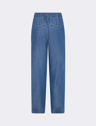 LR-HENRI 5 Byxor Ljusblå