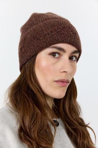 LR-MALTHE 1 Hatt Mörkbrun