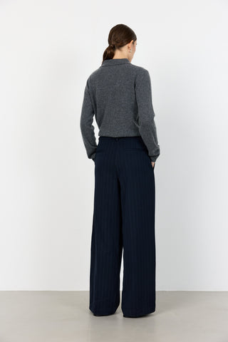 LR-OLIVIA 2 Byxor mörkblå