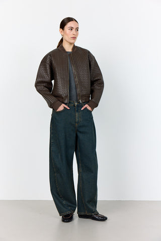 LR-NANELLE 1 Jacka Mörkbrun