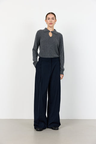 LR-OLIVIA 2 Byxor mörkblå