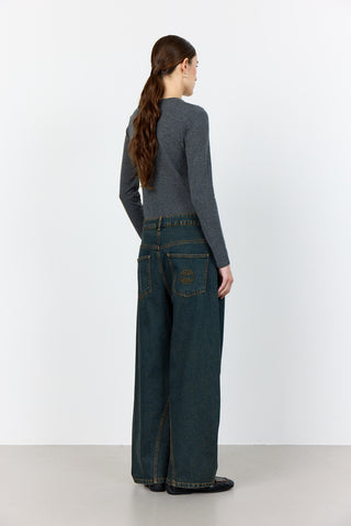 LR-JOSEPHINE 1 T-shirt Mörkgrå