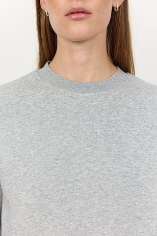 LR-NUKA 12 Sweatshirt Ljusgrått