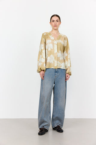 LR-NIKKI 1 Skjorta Mörk sand