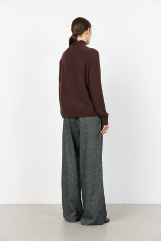 LR-ELOISE 6 Strik Mörkbrun