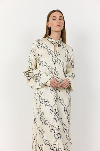 LR-KENNEDY 1 Klänning Cream