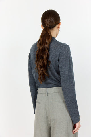 LR-ISMAILA 6 Pullover Mörkgrå