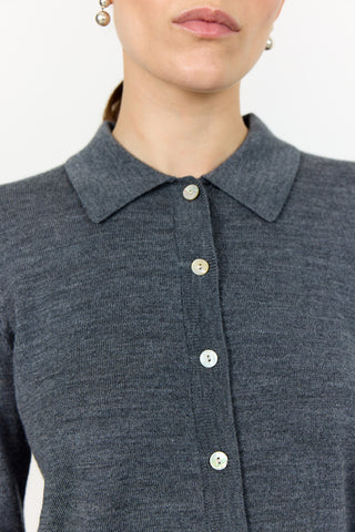 LR-ISMAILA 6 Pullover Mörkgrå