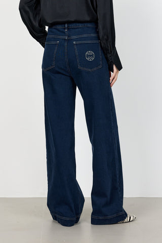 LR-KOSA 17 Jeans mörkblå