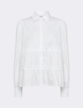 LR-ISLA SOLID 95 Skjorta Vit