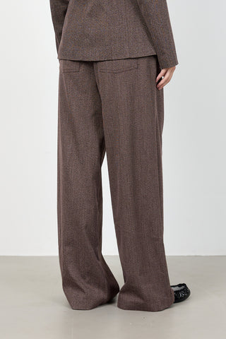 LR-OBASSIE 1 Byxor Mörkbrun