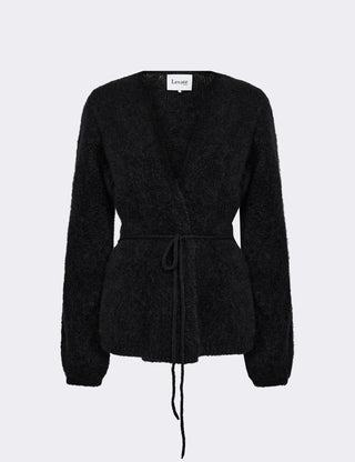LR-NOREEN 7 Cardigan Svart