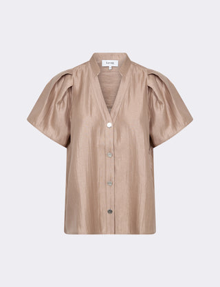 LR-OLGINE 1 Blus Ljusbrun