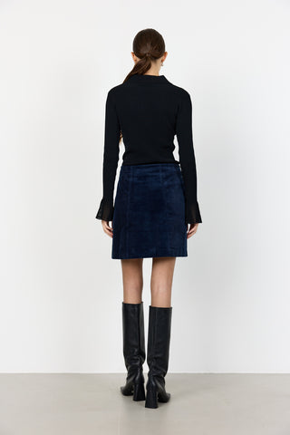 LR-ORLANDO 2 Kjol mörkblå