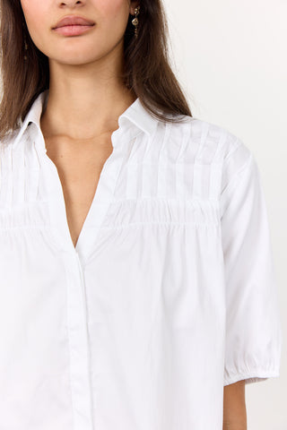 LR-ISLA SOLID 129 Skjorta Vit