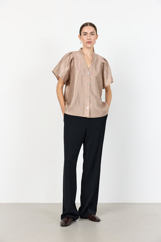 LR-OLGINE 1 Blus Ljusbrun