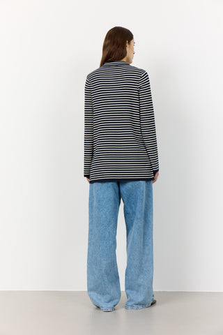 LR-KIRSTEN 2 Blus mörkblå