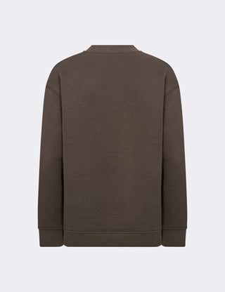 LR-NUKA 12 Sweatshirt Mörkbrun