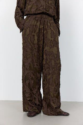 LR-NIKO 1 Byxor Mörkbrun