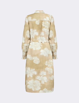 LR-NIKKI 2 Klänning Mörk sand