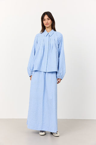 LR-MIMI 1 Skjorta Ljusblå