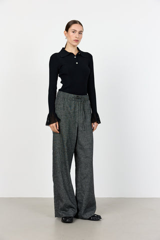 LR-OBI 1 Cardigan Svart