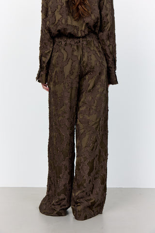 LR-NIKO 1 Byxor Mörkbrun