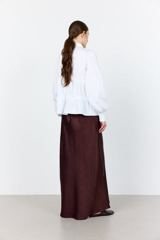 LR-ISLA SOLID 95 Skjorta Vit