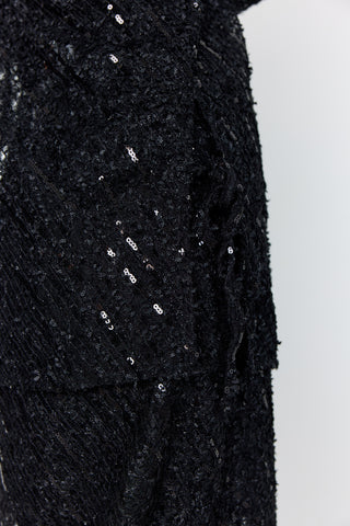 LR-NADIE 2 Topp Svart