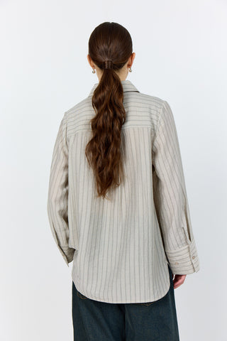 LR-NIOMA 2 Skjorta Grå