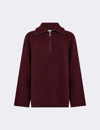 LR-PERLE 10 Pullover Bordeaux