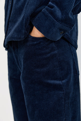 LR-ORLANDO 3 Byxor mörkblå