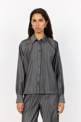 LR-KAYA 1 Skjorta Mörkbrun