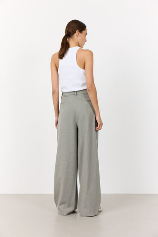 LR-NELLY 3 Byxor Ljusgrått