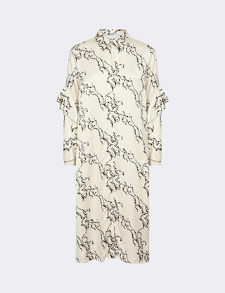 LR-KENNEDY 1 Klänning Cream