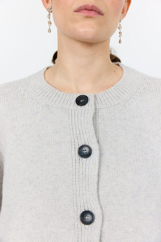 LR-PERLE 9 Cardigan Grå