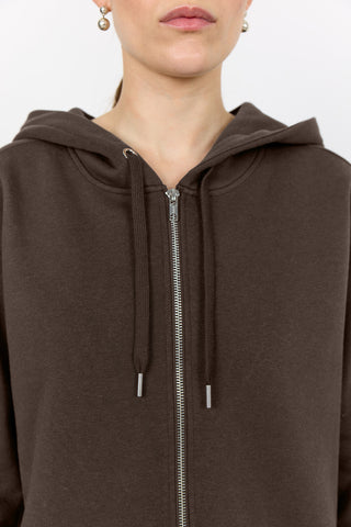 LR-NUKA 9 Sweatshirt Mörkbrun