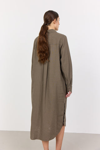 LR-NAJA 35 Skjorta Brün