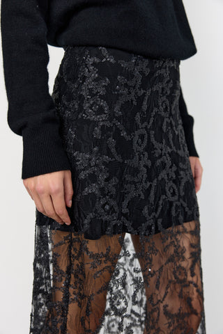 LR-OYSTER 2 Kjol Svart