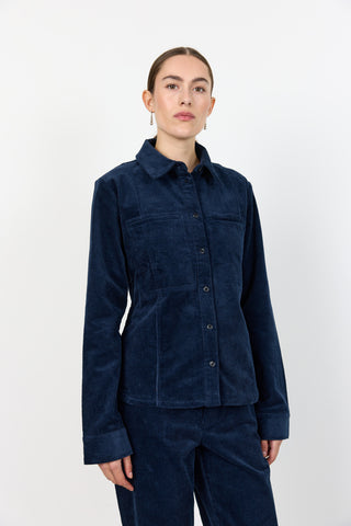 LR-ORLANDO 1 Skjorta mörkblå