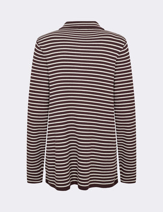 LR-KIRSTEN 2 Topp Bordeaux